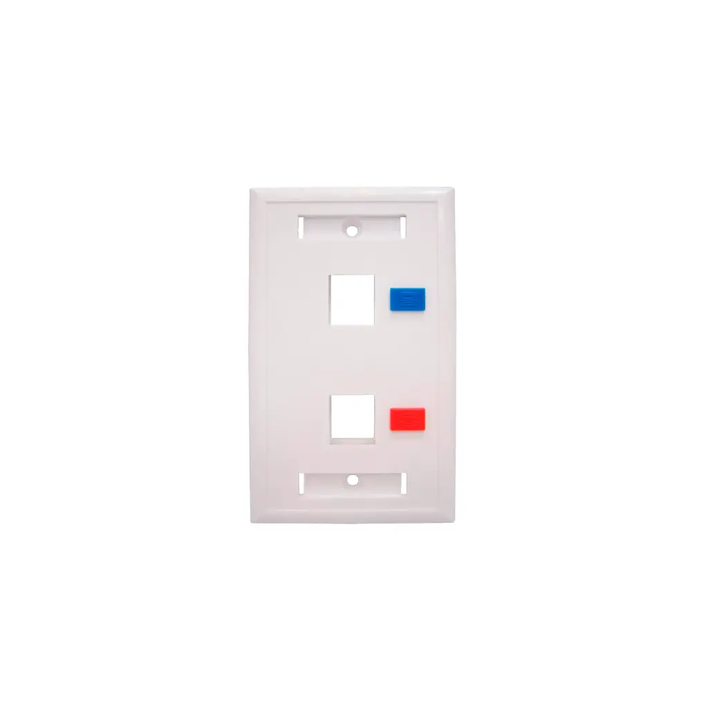 FACE PLATE DOBLE POWEST