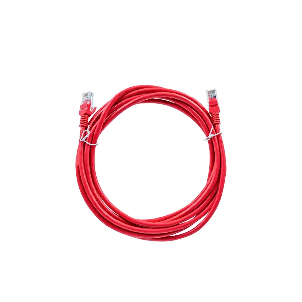 PATCH CORD CAT 5E 10 FT  ROJO ( 3MTS)