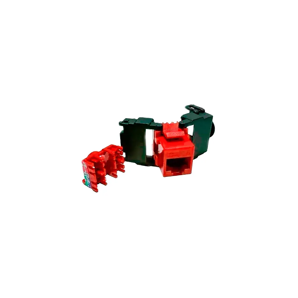 JACK CAT 5E UTP ROJO POWES 