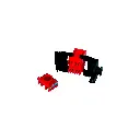 JACK CAT 6A UTP ROJO