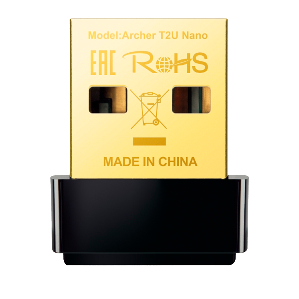 ARCHER T2U NANO | ADAPTADOR INALÁMBRICO NANO USB DE DOBLE BANDA AC600