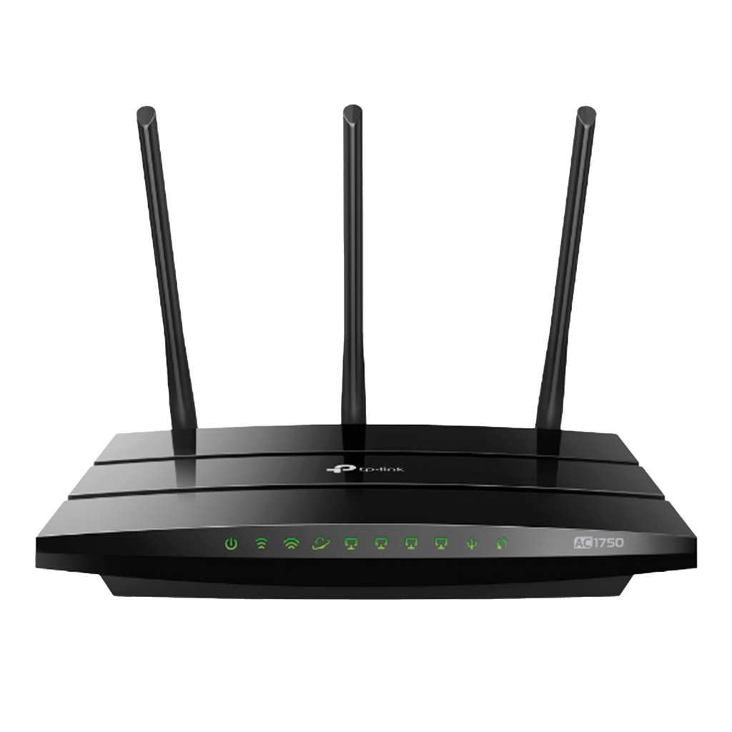 ROUTER INALAMBRICO  DOBLE BANDA AC1750 GIGABIT 3 ANTENAS