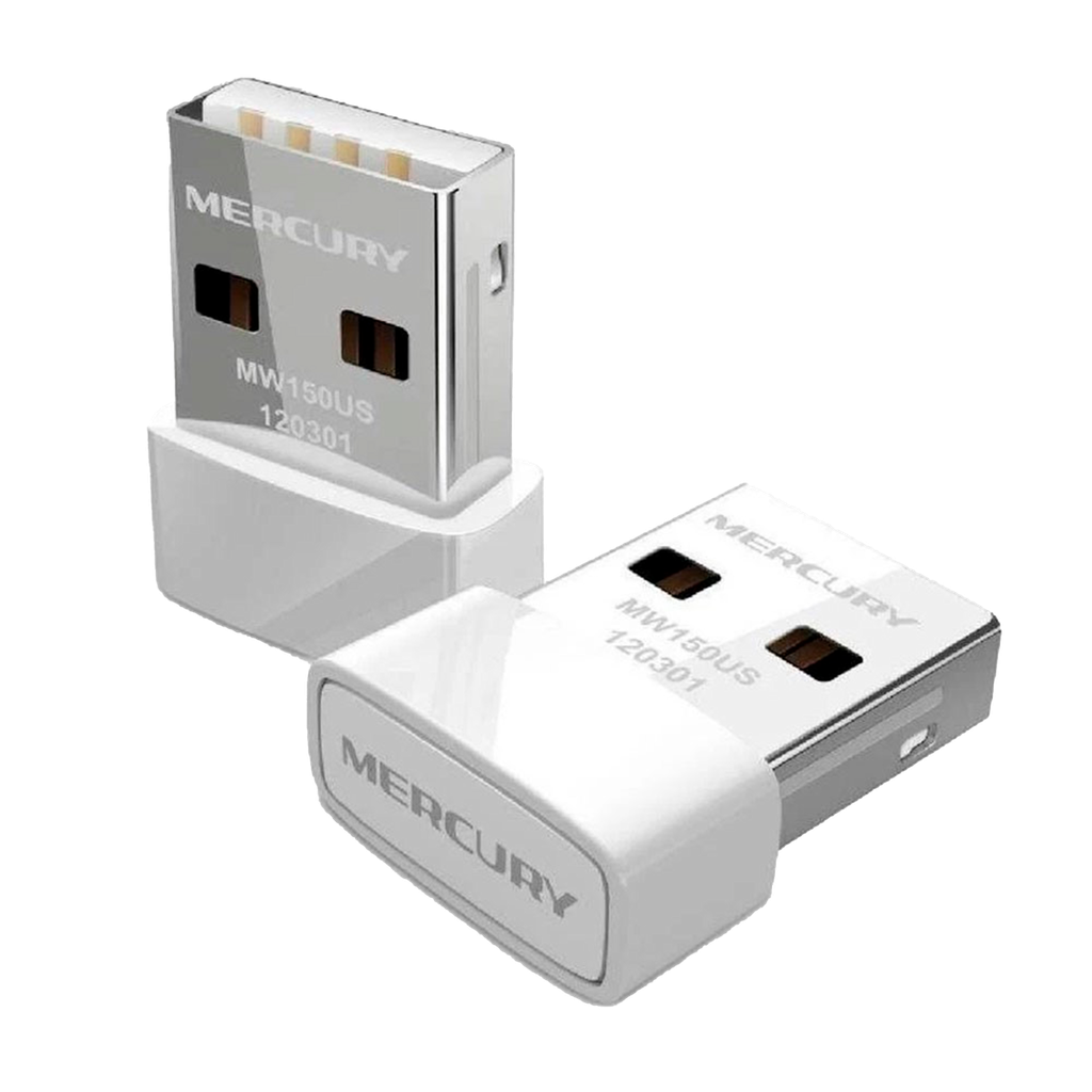 ADAPTADOR NANO MERCUSYS USB 2.0 INALAMBRICO DE 150 MBPS