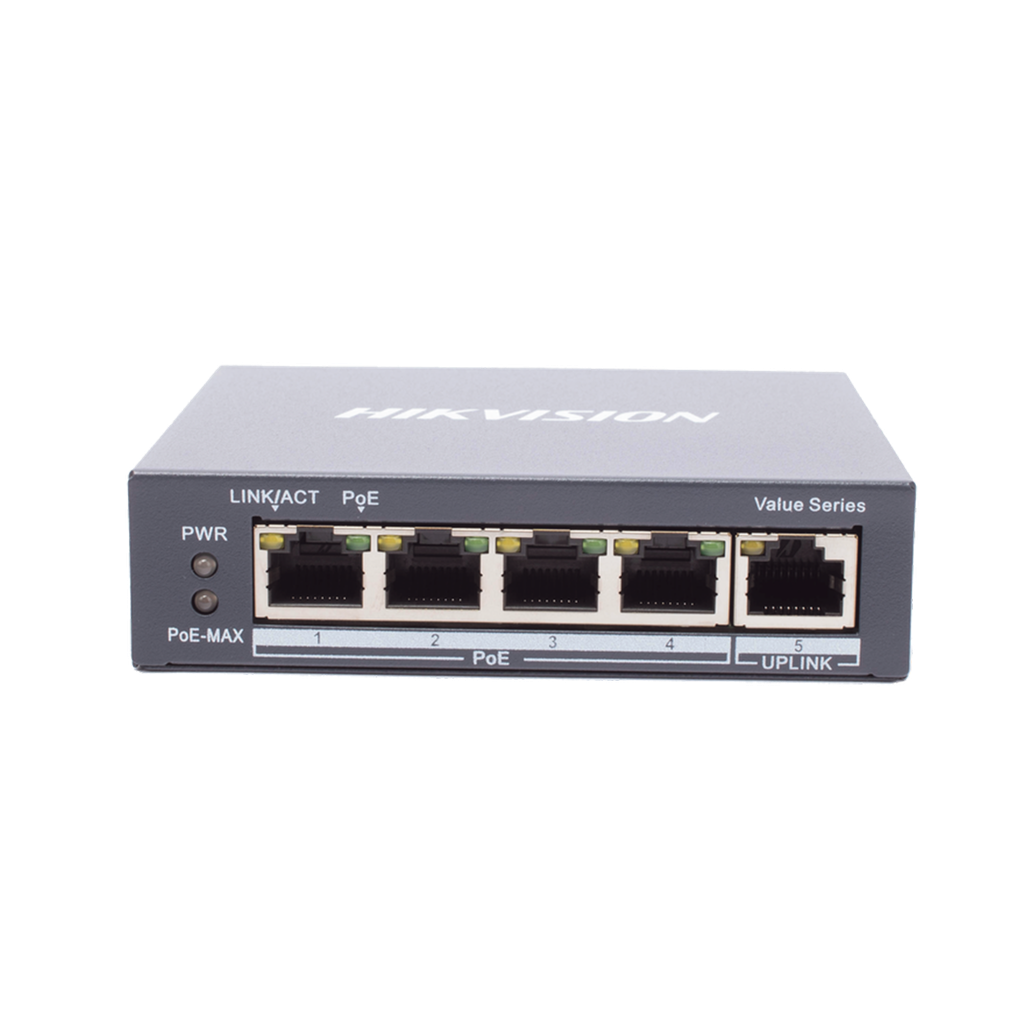SWITCH POE 4 PTOS GIGABIT POE 