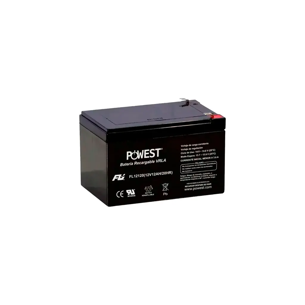BATERIA SELLADA 12V 12 AH 