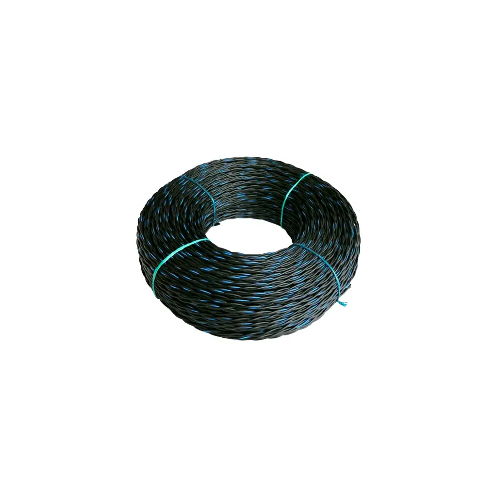 CABLE NEOPRENO TELEFONICO ALINEACION 2X20 T1 TRENZADO NEGRO-AZUL 