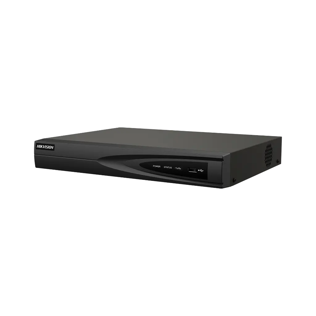 NVR 8MP 4 CANALES IP H 265 POE 