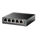TL-SF1005LP | SWITCH TPLINK NO ADMISTRABLE CON BASE 10/100 4 PTOS POE 