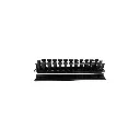 NORHM-2403 | ORGANIZADOR HORIZONTAL PLASTICO 1U 