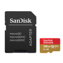SDSQXCD-128G | MICROSD SanDisk  Extreme Pro 128GB UHS-I con  adaptador hasta 200MB/s  lectura y 90MB/s de escritura  A2 U3 V30