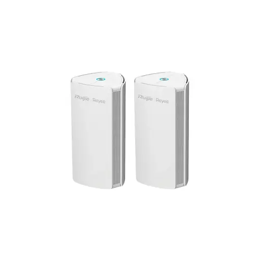 RG-M18(2PACK) | ROUTER HOGAR CONEXION WAN 1Gbps DOBLE BANDA MIMO 2X2 48 USUARIOS WIFI 6 PQTE 2 UND RUIJIE UNICO 